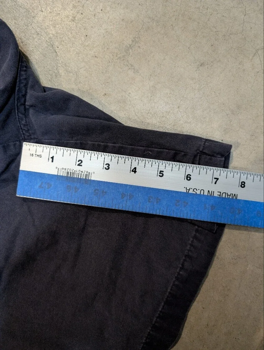 VTG Polo Ralph Lauren Navy Drawstring Flat-Front Shorts Men's XL